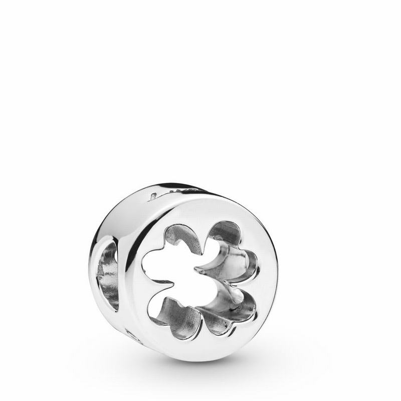 Pandora Australia Clover Cut Out Charm - Sterling Silver | ODIWVR829